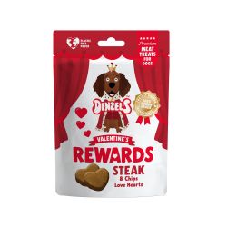 Denzel's Valentine’s Steak & Chips Rewards Hearts