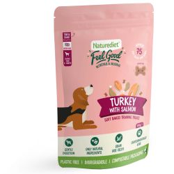 Naturediet Feel Good Turkey with Salmon Training Treats