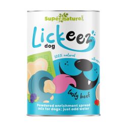 SuperNature Lickeez Mix Dog Beef