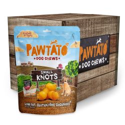 Pawtato Low Fat Gluten Free Knots Small