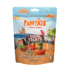 Pawtato Low Fat Gluten Free Ocean Treats Medium
