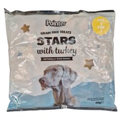 Pointer Grain Free Turkey Stars 3/2