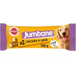 Pedigree Jumbone Medium Dog Treats with Chicken & Lamb