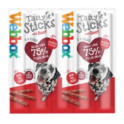 Webbox Large Dog Tasty Sticks Beef