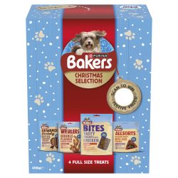 BAKERS Dog Treats Christmas Selection Gift Box