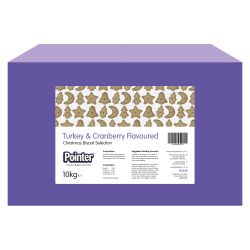 Christmas Pointer Turkey & Cranberry Biscuits