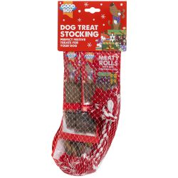 Good Boy Chrsitmas Treat Stocking