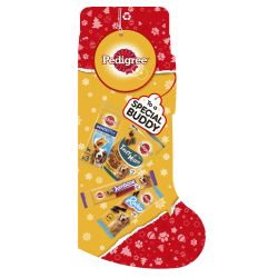 Pedigree Christmas Stocking Gift Adult Dog Treats Mixed