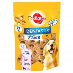 Pedigree DENTASTIX Chewy Chunx Maxi Dog Treat Chicken Flavour