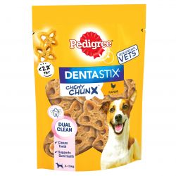 Pedigree DENTASTIX Chewy Chunx Mini Dog Treat Chicken Flavour