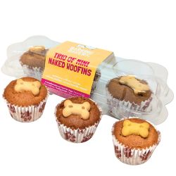 The Barking Bakery Woofins Mini Uniced Trio