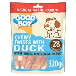 Good Boy Chewy Twists Duck