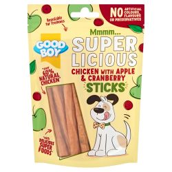 Good Boy Chicken with Apple & Cranberry Sticks