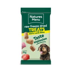Natures Menu Raw Freeze Dried Bites Lamb