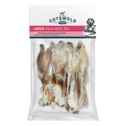 Cotswold Raw Rabbit Ear With Fur