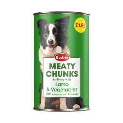 Bestin Dog Lamb & Veg  PM£1.89