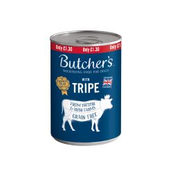 Butcher's Tripe Dog Food Can PM£1.30