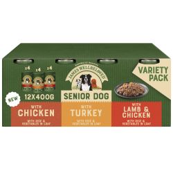 James Wellbeloved Senior Wet Dog Food Turkey, Lamb & Chicken 12 Pack