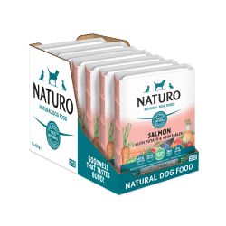 Naturo Adult Dog Grain Free Salmon with Potato and Vegetables 7pk