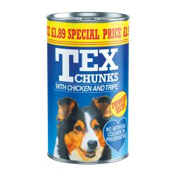 Tex Chicken & Tripe £1.89