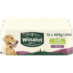 WINALOT Cans Lamb & Turkey in Jelly 12pk