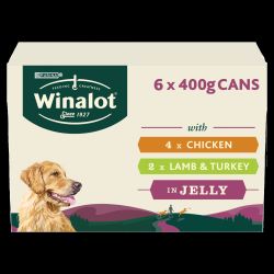 Winalot Classic Mixed Chicken & Lamb In Jelly 6pk