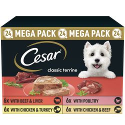 Cesar Classics Terrine Mixed Selection 24 Pack