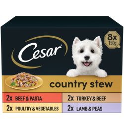 Cesar Country Wet Dog Food Stew Special Selection 8 Pack