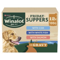 WINALOT Pouches Friday Suppers Mixed in Gravy 12pk
