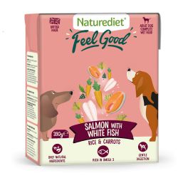 Naturediet Feel Good Salmon with White Fish