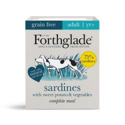 Forthglade Adult Dog Complete Grain Free Sardines, Sweet Potato & Vegetables