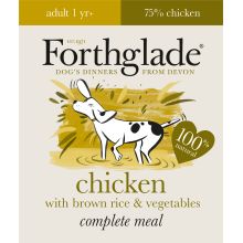 Forthglade Complete Meal Adult Chicken with Brown Rice & Vegetables