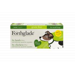 Forthglade Small Dog Complete Grain Free Chicken & Lamb 8pk