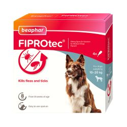 Beaphar FIPROtec Spot-On Medium Dog