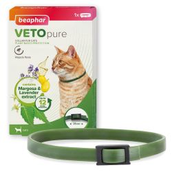 Beaphar VETOpure Plant-Based Protection Flea Collar for Cats 35cm