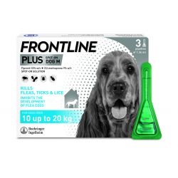 Frontline Plus Medium Dog - 3 Pipettes
