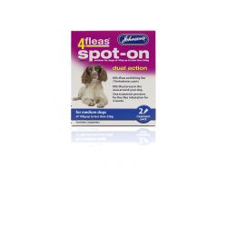 Johnson's 4fleas Spot On Medium Dog