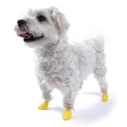 Pawz Dog Boots Yellow XX Small