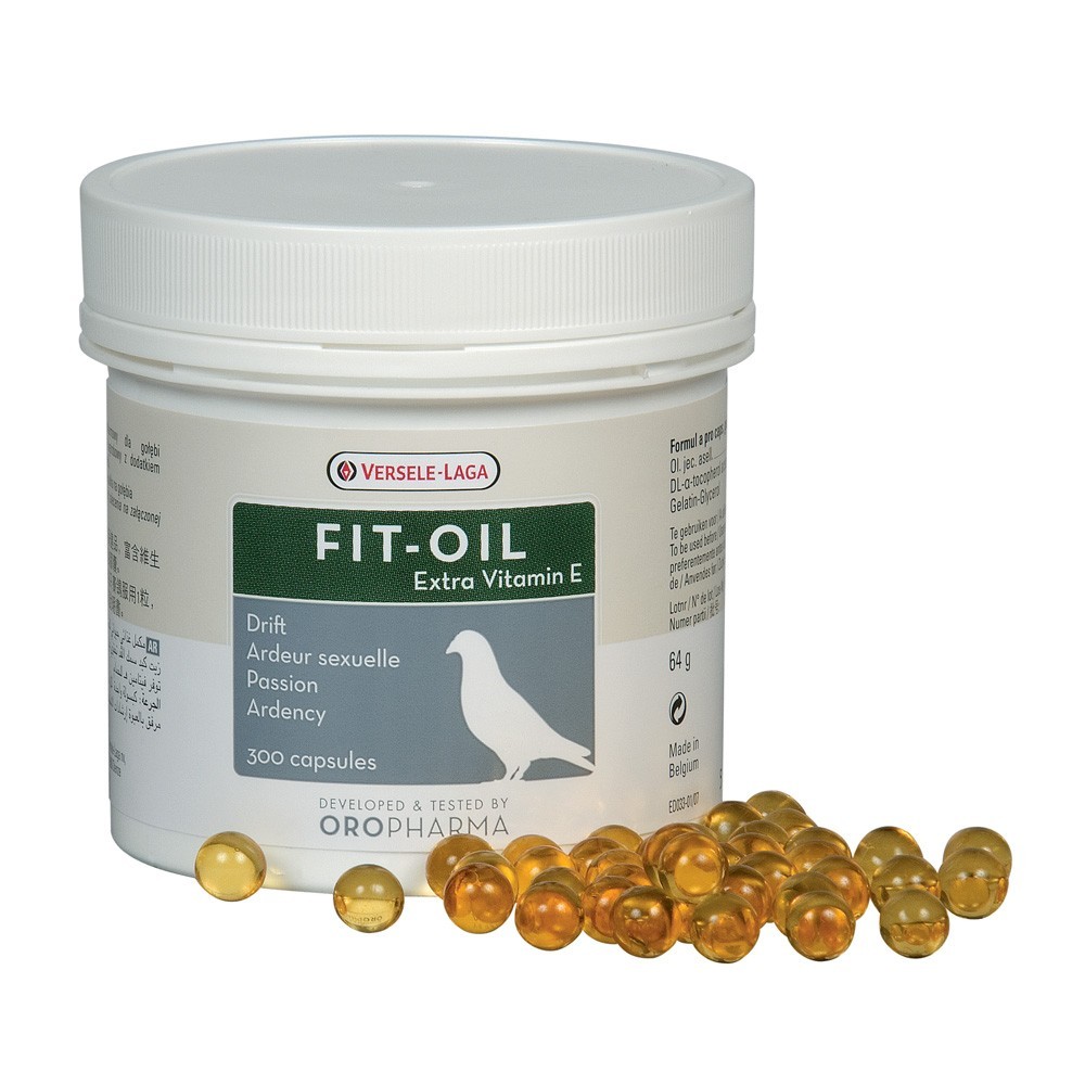 Versele Laga Fit-Oil + Extra Vitamin E Supports Passion + Fertility