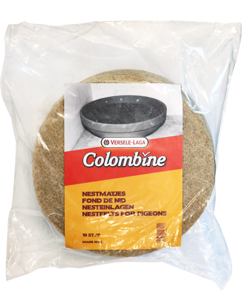 Versele Laga Colombine Nest Felts For Pigeons. Poultry Etc Pack Of 10