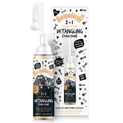 Bugalugs Oatmeal No Rince Detangling & Conditioning Foam Comb