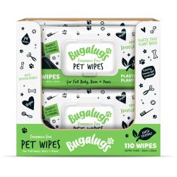 Bugalugs Bio Degradable Pet Wipes