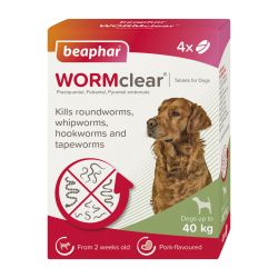 Beaphar WORMclear Dog Up To 40kg