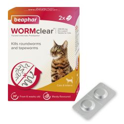 Beaphar WORMclear Tablets for Cats