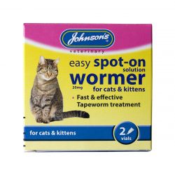 Johnson's Easy Spot-on Wormer Cat