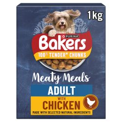 BAKERS Adult Dog Meaty Meals Chicken