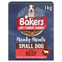 BAKERS Adult Dog Meaty Meals Small Breed Beef