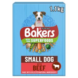 BAKERS Adult Dog Superfoods Small Breed Beef PMP£4.15