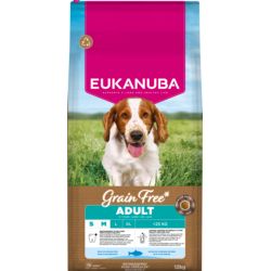 Eukanuba Adult Dog Small/Medium Breed Grain Free Fish