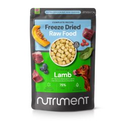 Nutriment Freeze Dried Raw Food Lamb